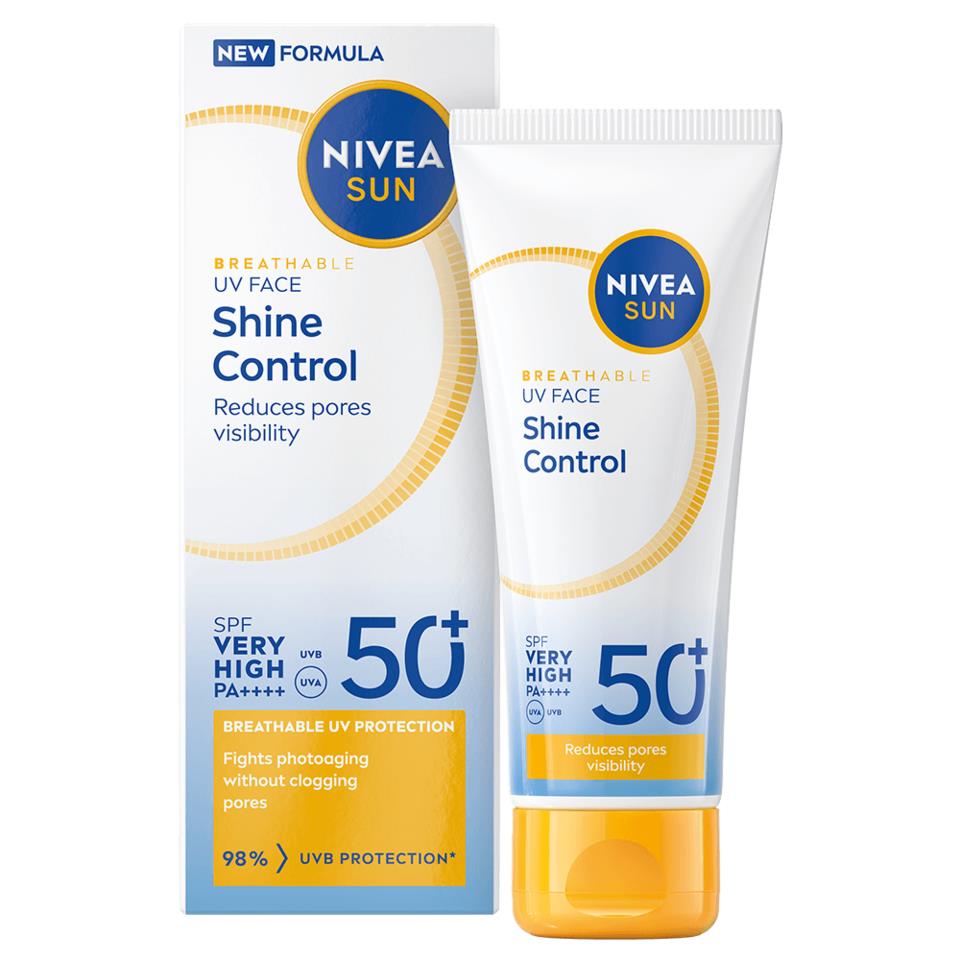 Nivea UV Face Shine Control Cream SPF 50+